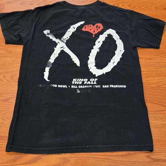 The Weekend King of the Fall 2014 XO Tour Black Concert T-Shirt Women's Small - Picture 6 of 13